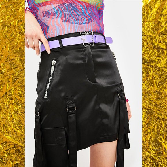 Dolls Kill Accessories - Dollskill Close To Paradise Butterfly Belt